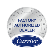 A carrier residential factory authorized dealer logo