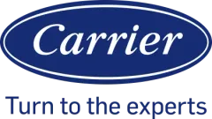 The carrier logo is blue and white and says `` turn to the experts ''.