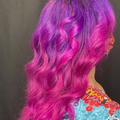 Vivid hair color — Brandon, FL — Hairstyling By Tina