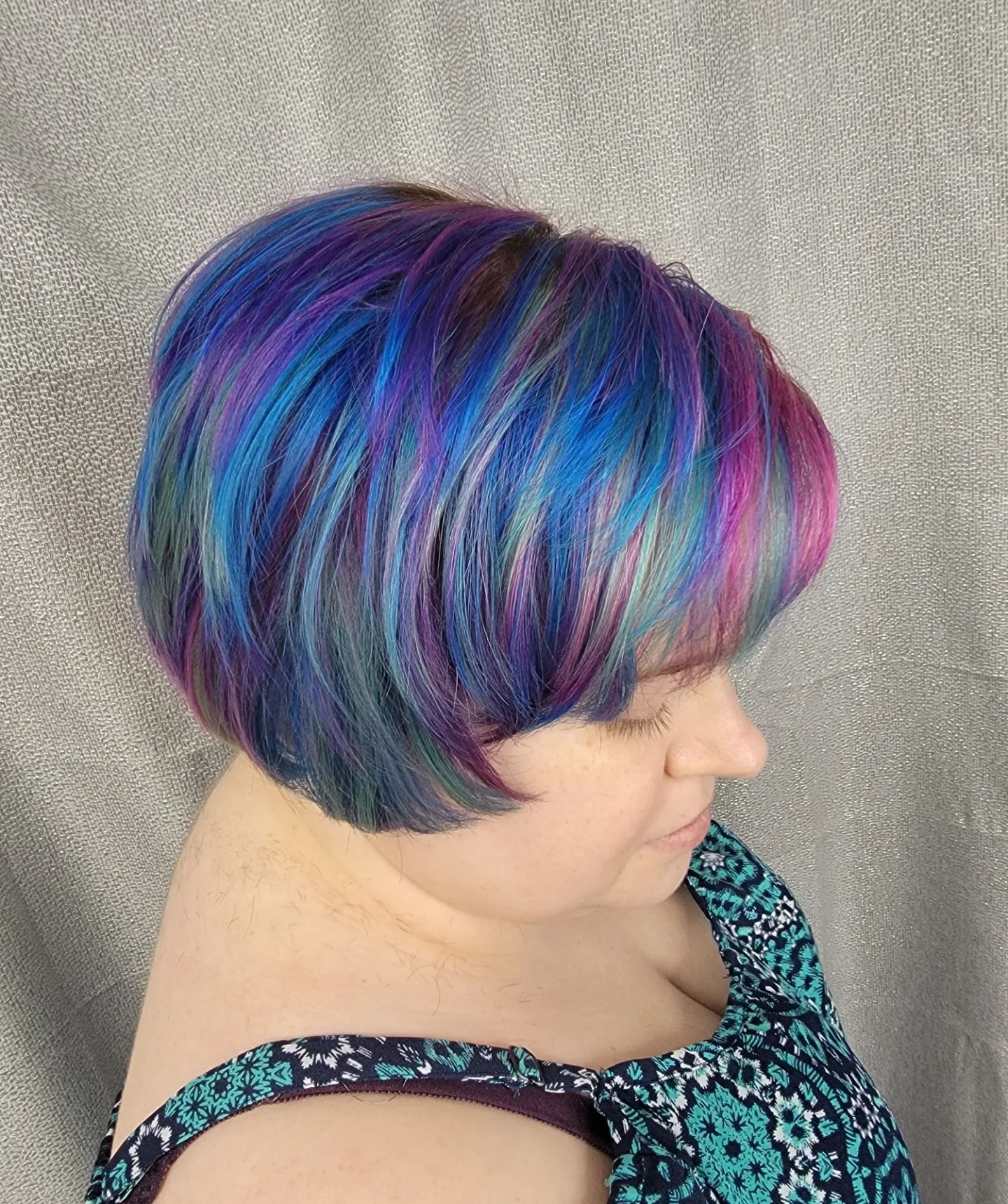 Galactic unicorn hair — Brandon, FL — Hairstyling By Tina