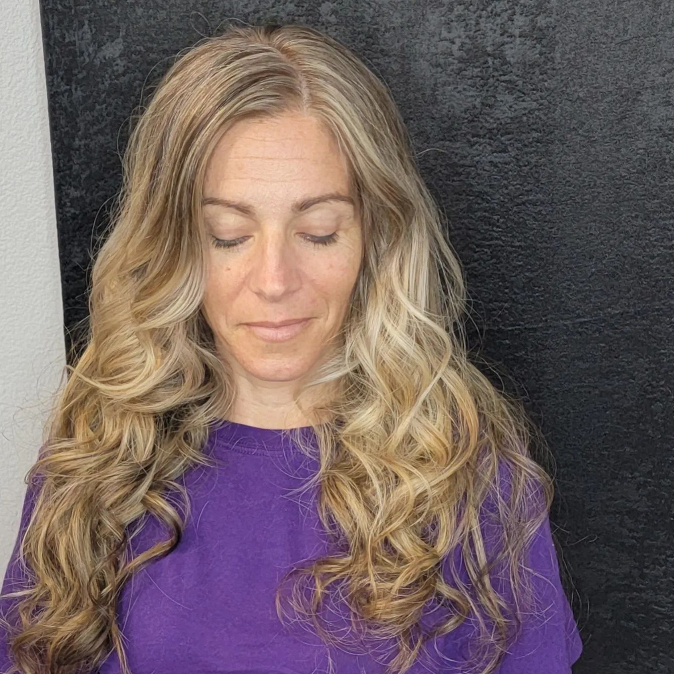 Beautiful curly blonde  — Brandon, FL — Hairstyling By Tina