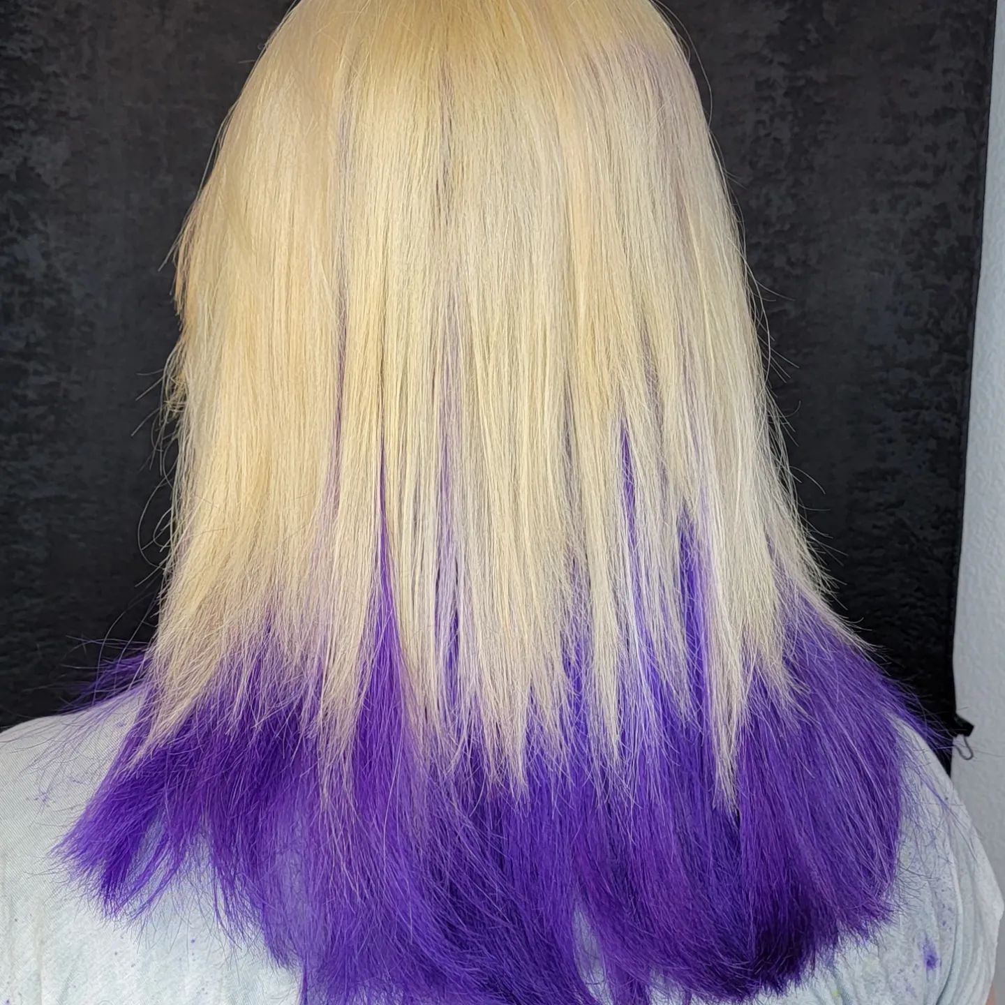 Purple peekaboo — Brandon, FL — Hairstyling By Tina