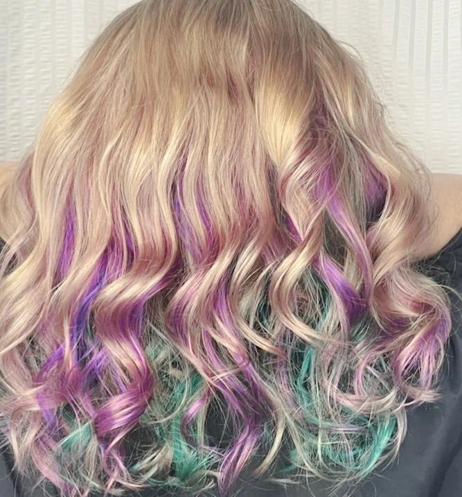 Mermaid hair — Brandon, FL — Hairstyling By Tina