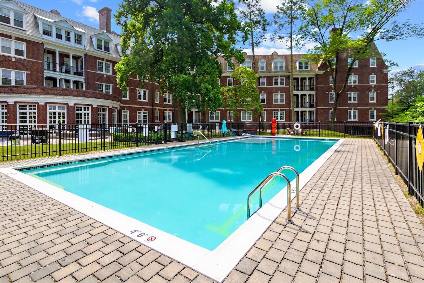 sparkling pool