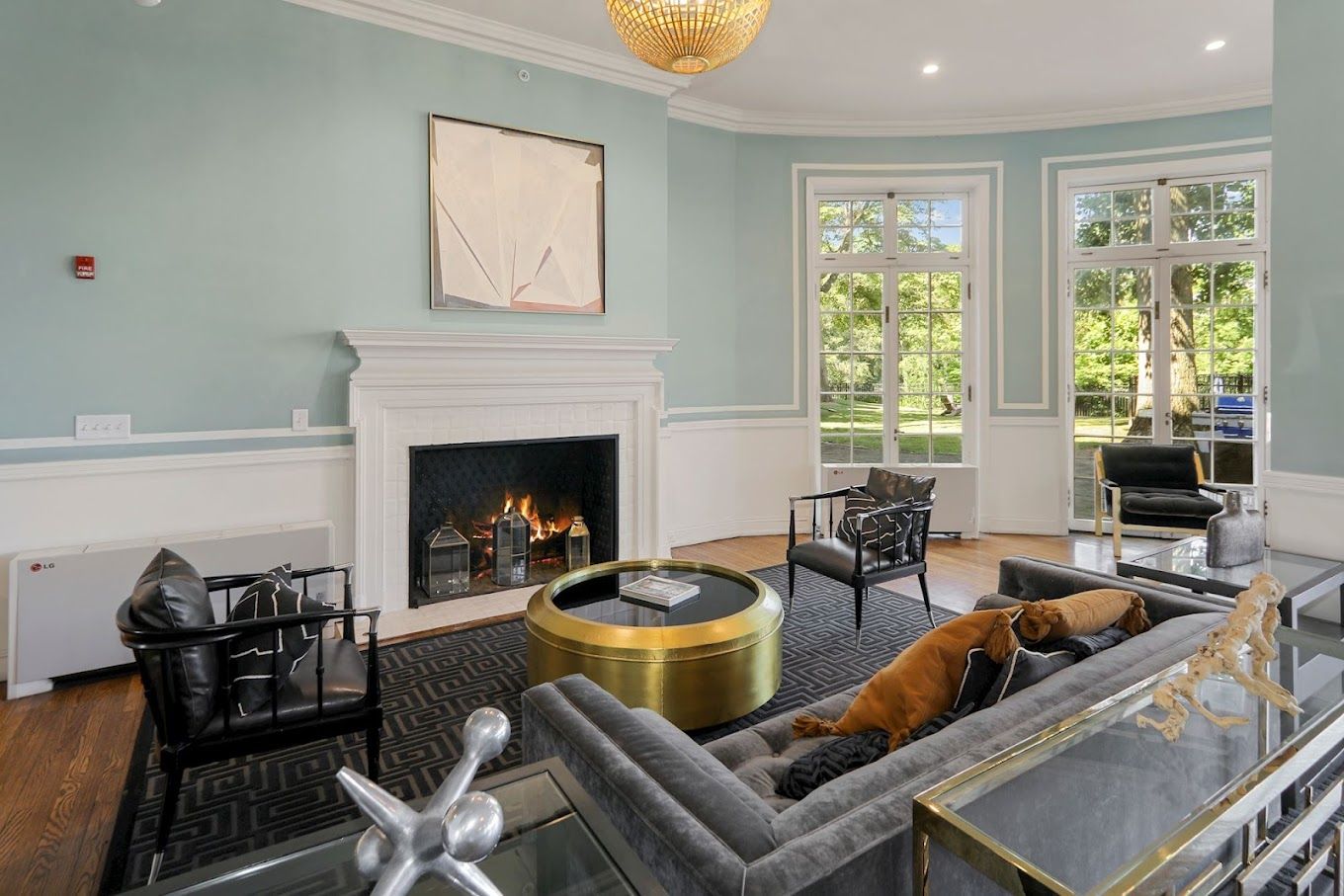 fireplace