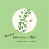 Mandy’s Bamboo Kitchen Logo: We Prepare Family-Style Meals for Parties of 8 or More in Mid-Missouri.