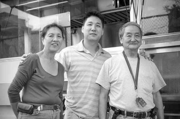 Jimmy, Ernie and Sylvia Wong of Shanghai Mobile Kitchen Solutions