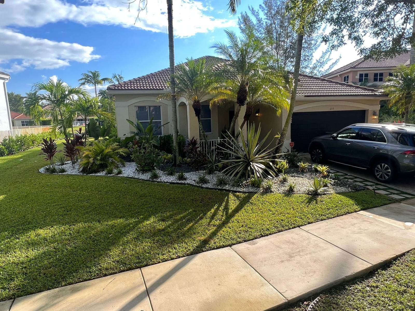 residential landscape work 