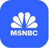 The msnbc logo is on a blue app icon.