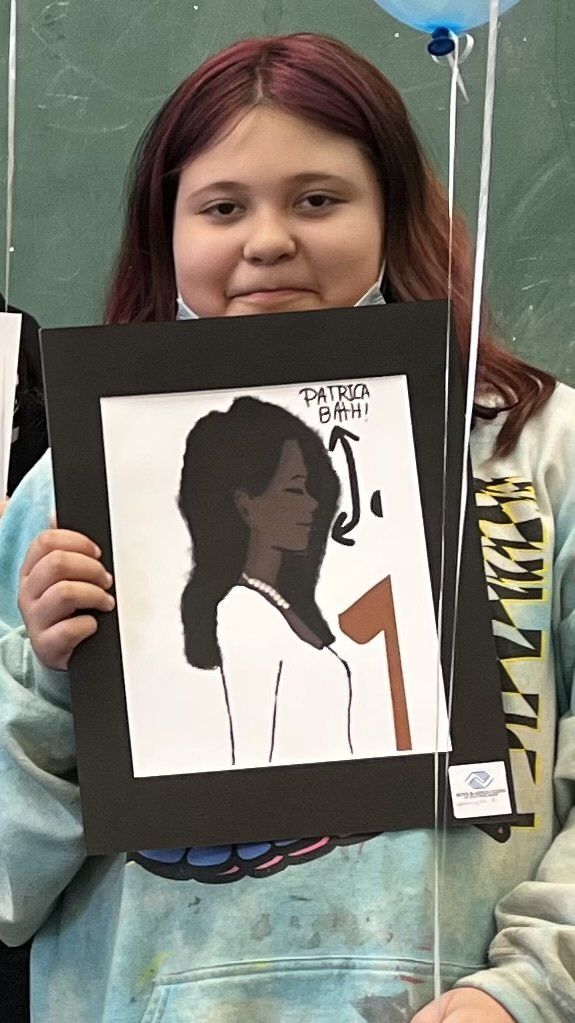 Makayla R, 1st place winner of the UScellular Art Contest