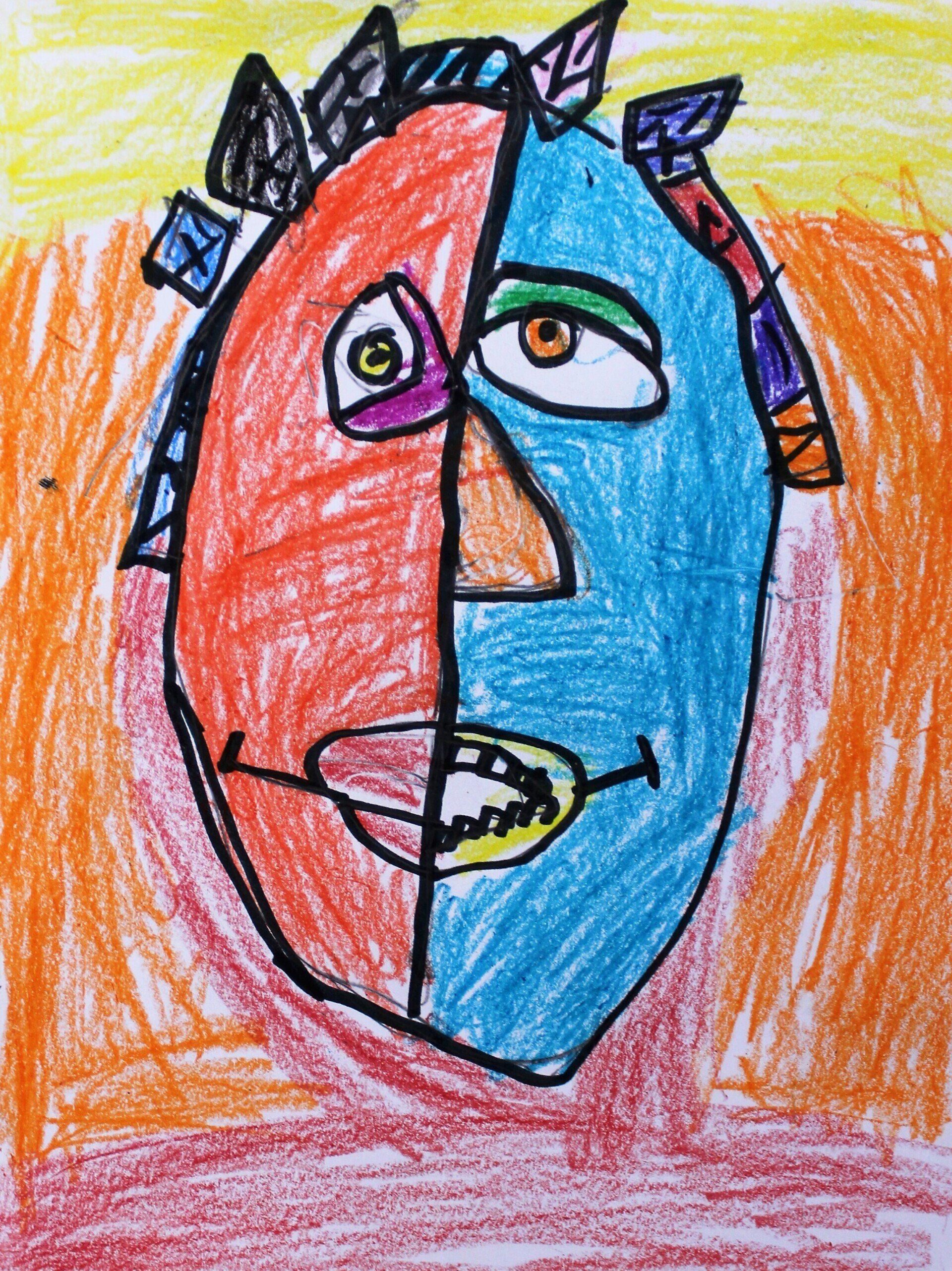 2022 Art Show Winner - Colorful Ogre