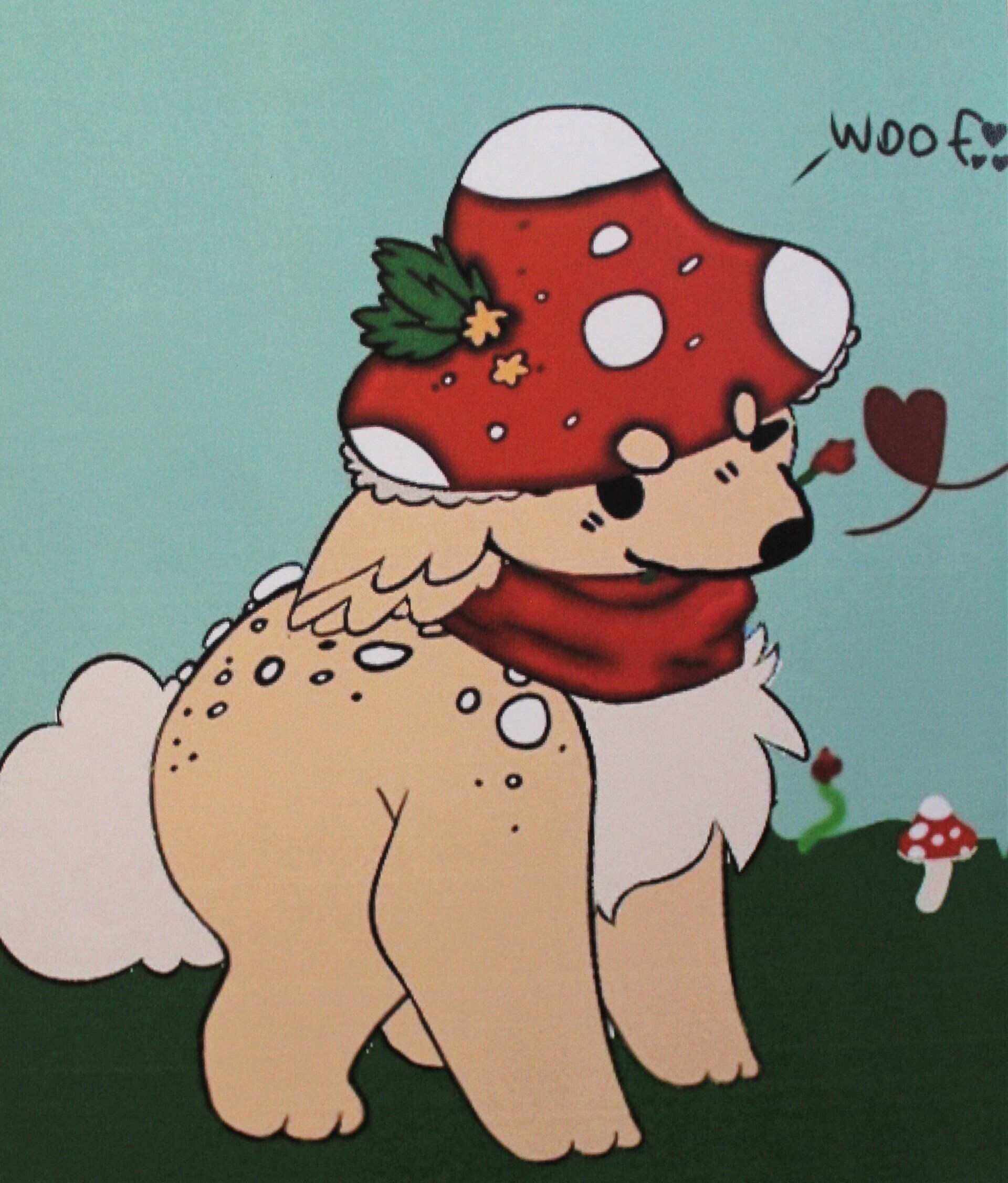 2022 Art Show Winner - Woof