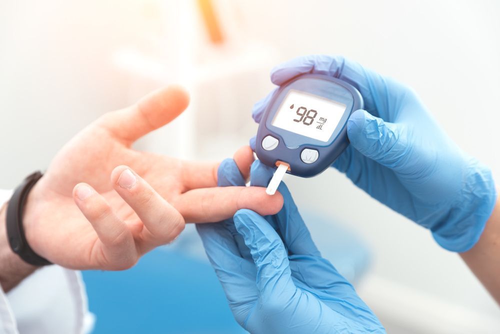 A Person Is Being Tested for Diabetes by A Doctor — Swan Podiatry and Orthotics in Katherine, NT