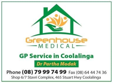 Greenhouse Medical — Swan Podiatry and Orthotics in Coconut Grove, NT