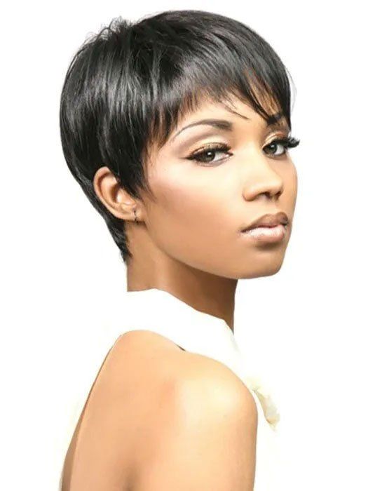 Plain Black Short Hair — Westbury, NY — Wig Wam Hair