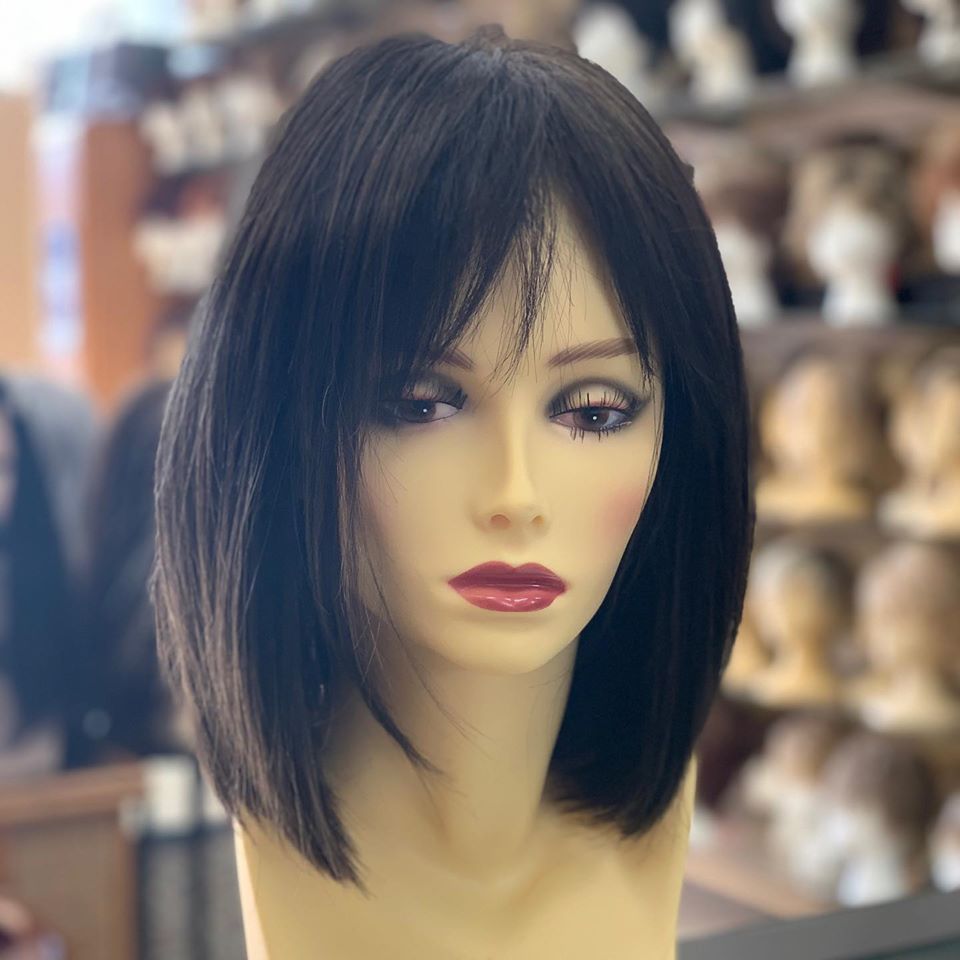 Black Wig of Mannequin — Westbury, NY — Wig Wam Hair