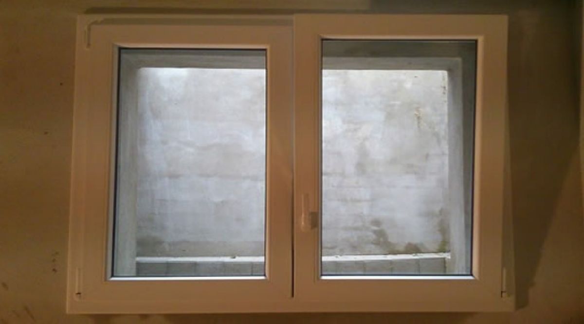 finestra in pvc bianca