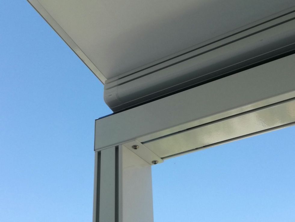 dettaglio braccio tenda