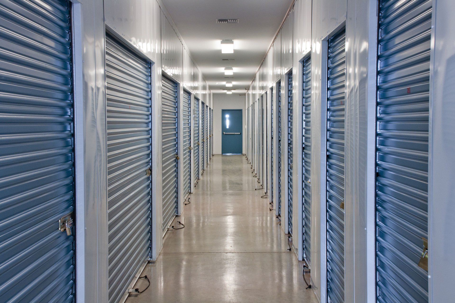 Metal storage units