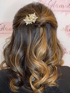 Bridal (Bride) Hair Up-do & or Half Up Half Down Trial