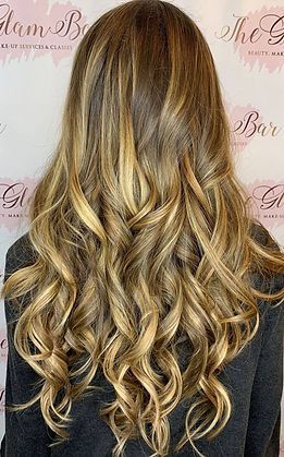 Bridal (Bride) Hairstyle Curls Down Trial