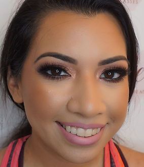 Smoke Eye Make-up for Bridesmaids/ Wedding Party
