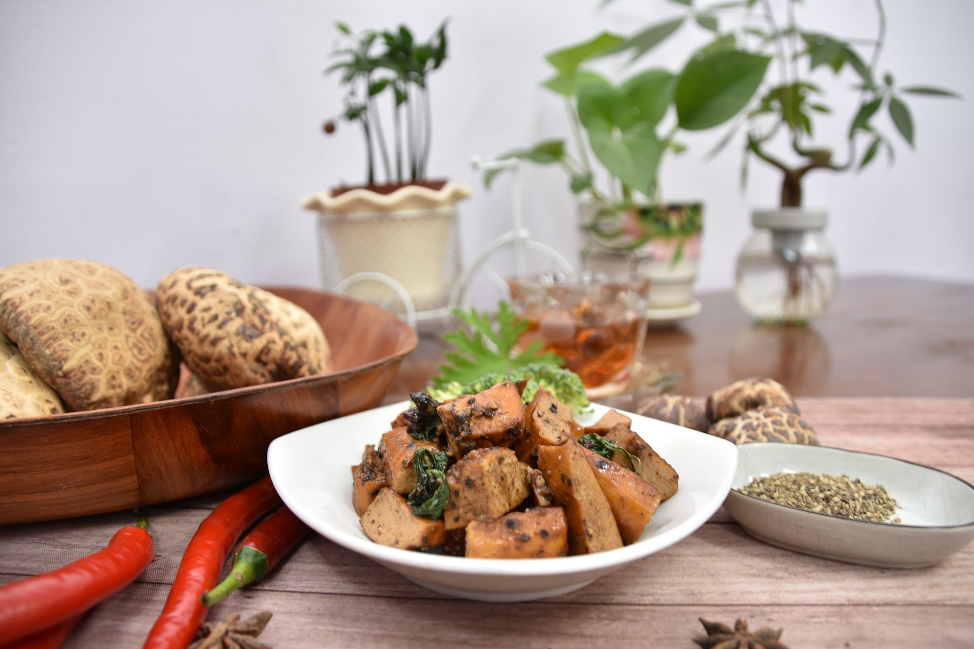 減糖口味豆干--塔香黑胡椒