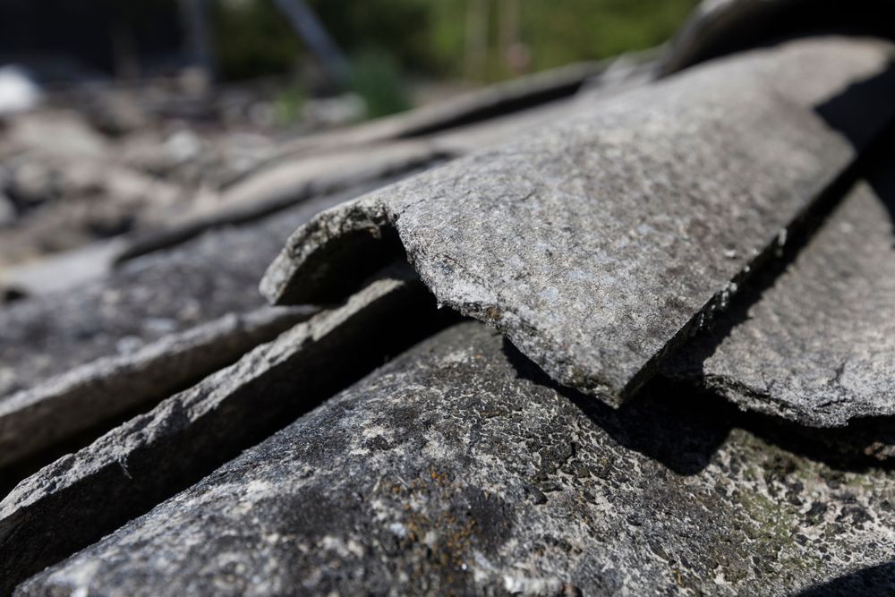 A Close up Of a Piece of Concrete on A Roof  — Lifestyle Demolition In Evans Head, NSW