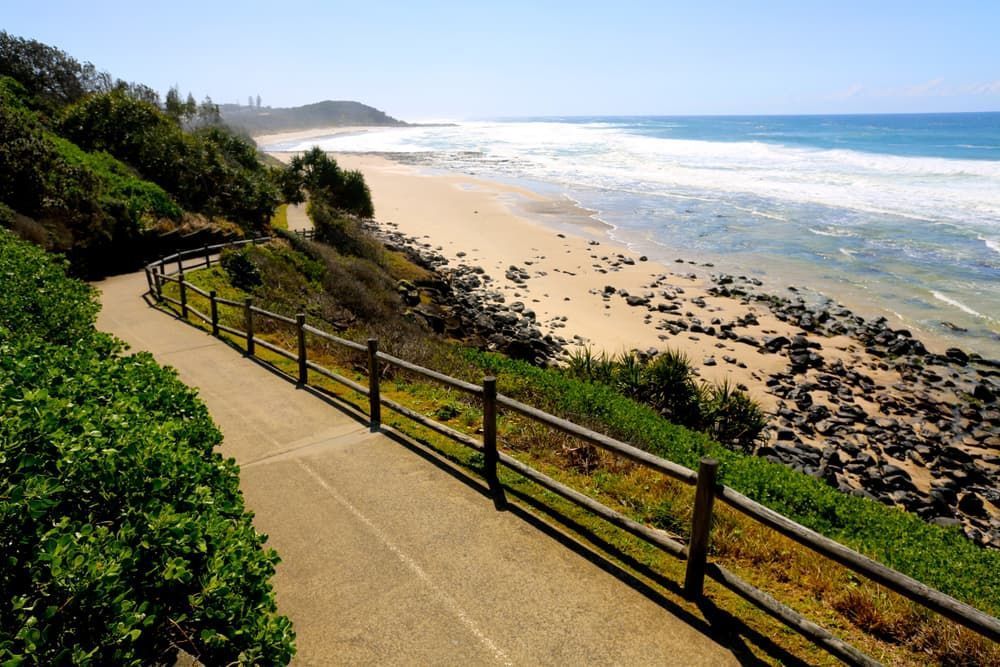A Path Leading to A Beach with A Wooden Fence — Lifestyle Demolition In Ballina, NSW