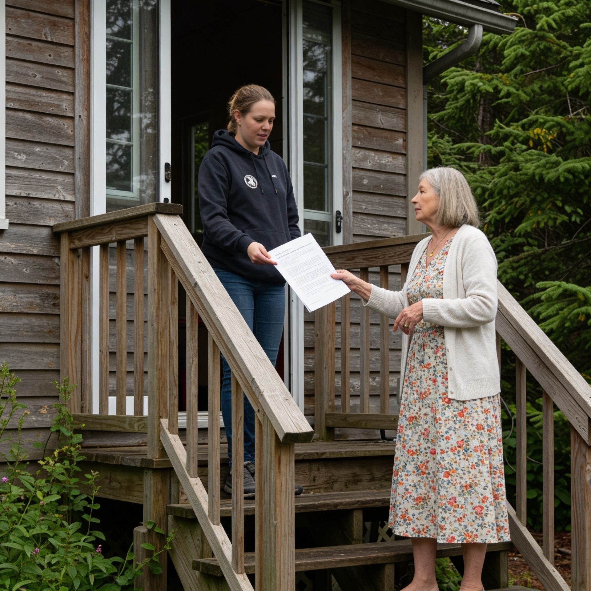 Protection order response served in Island County, WA