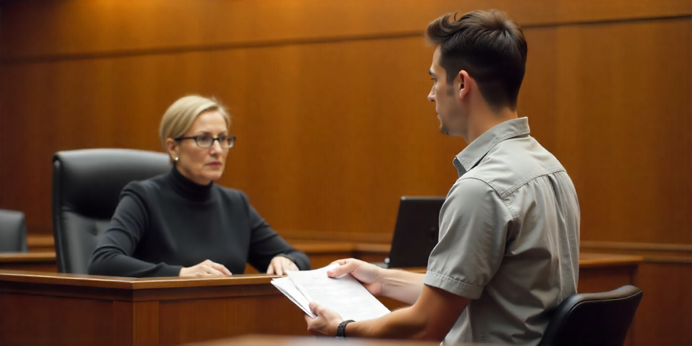Respondent presents response to receiving petition for protection order in Snohomish Couny