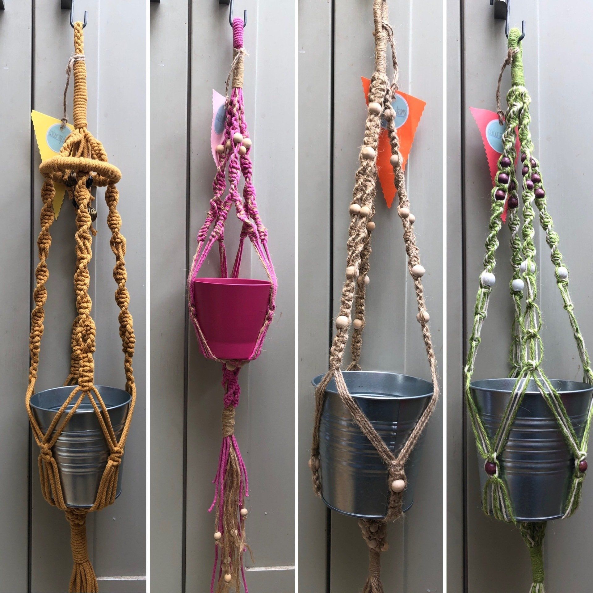 Macrame Pot Plant Holders