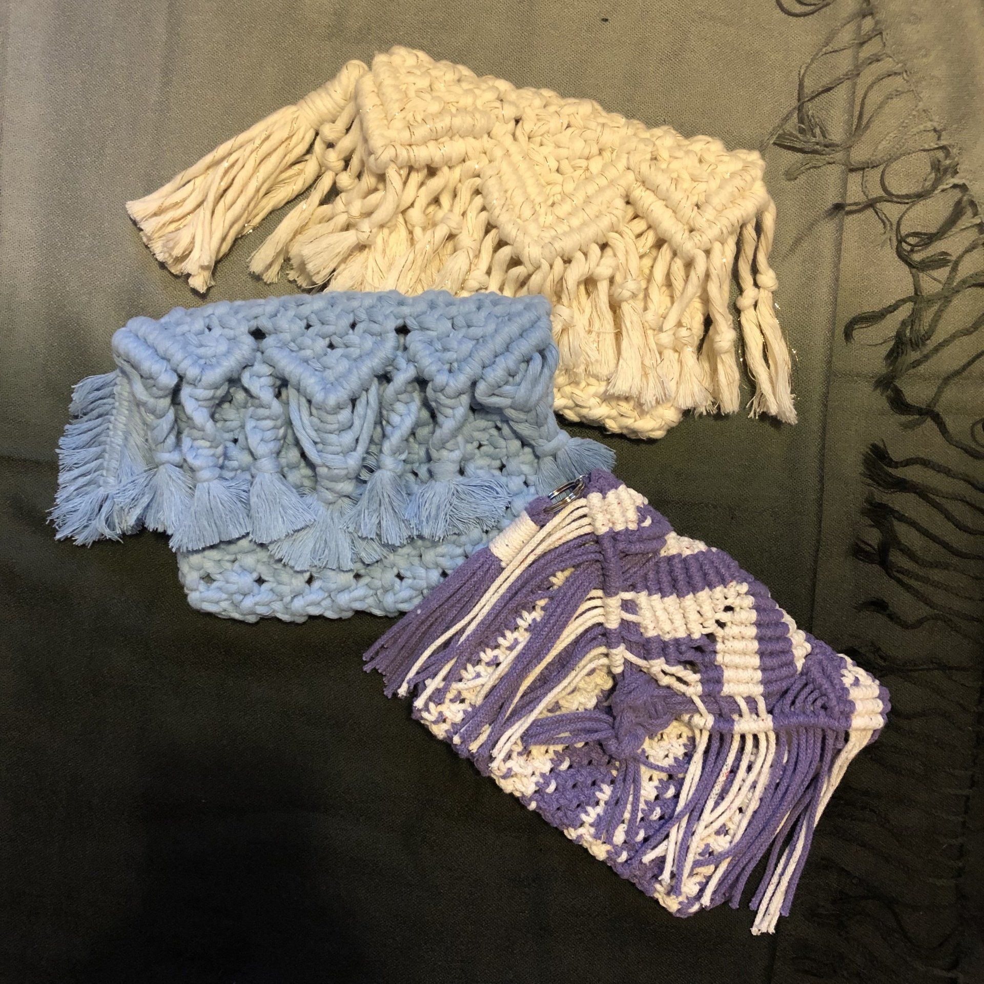 Macrame Clutch Bags