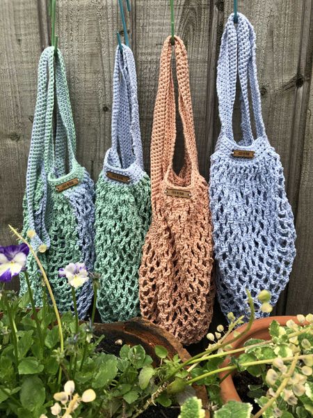 Crochet Sting Shopping Bags