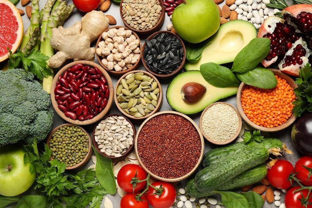 A Variety of Fruits and Vegetables in Bowls on a Table — Corrado & Frank Distributors in Fairy Meadow, NSW