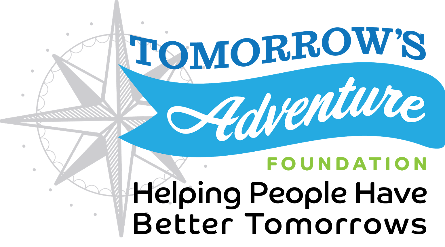 Tomorrow's Adventure Foundation - logo with slogan
