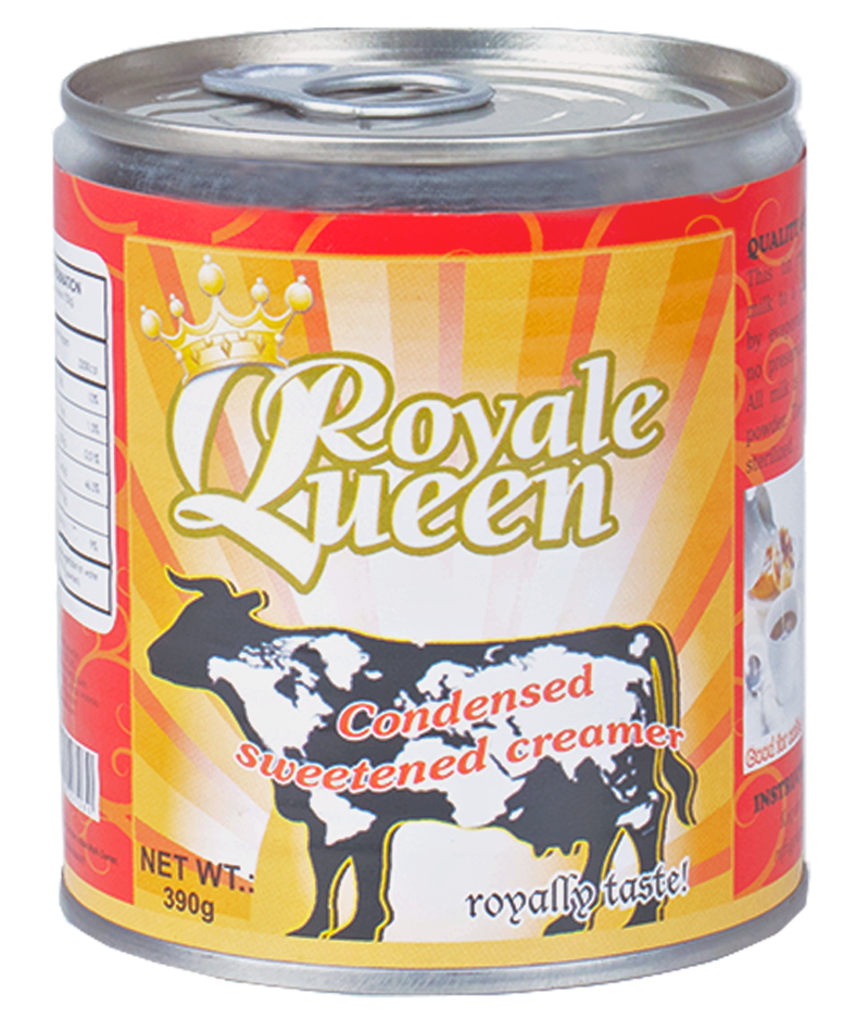 RQ sweetened condensed creamer 390g tin easy-open.