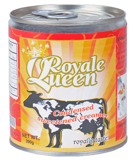 RQ sweetened condensed creamer 390g tin easy-open.