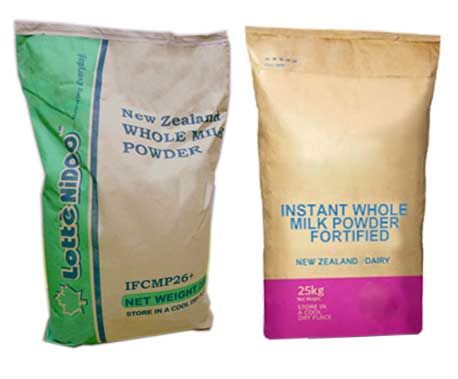 full cream milk powder 25kg bag