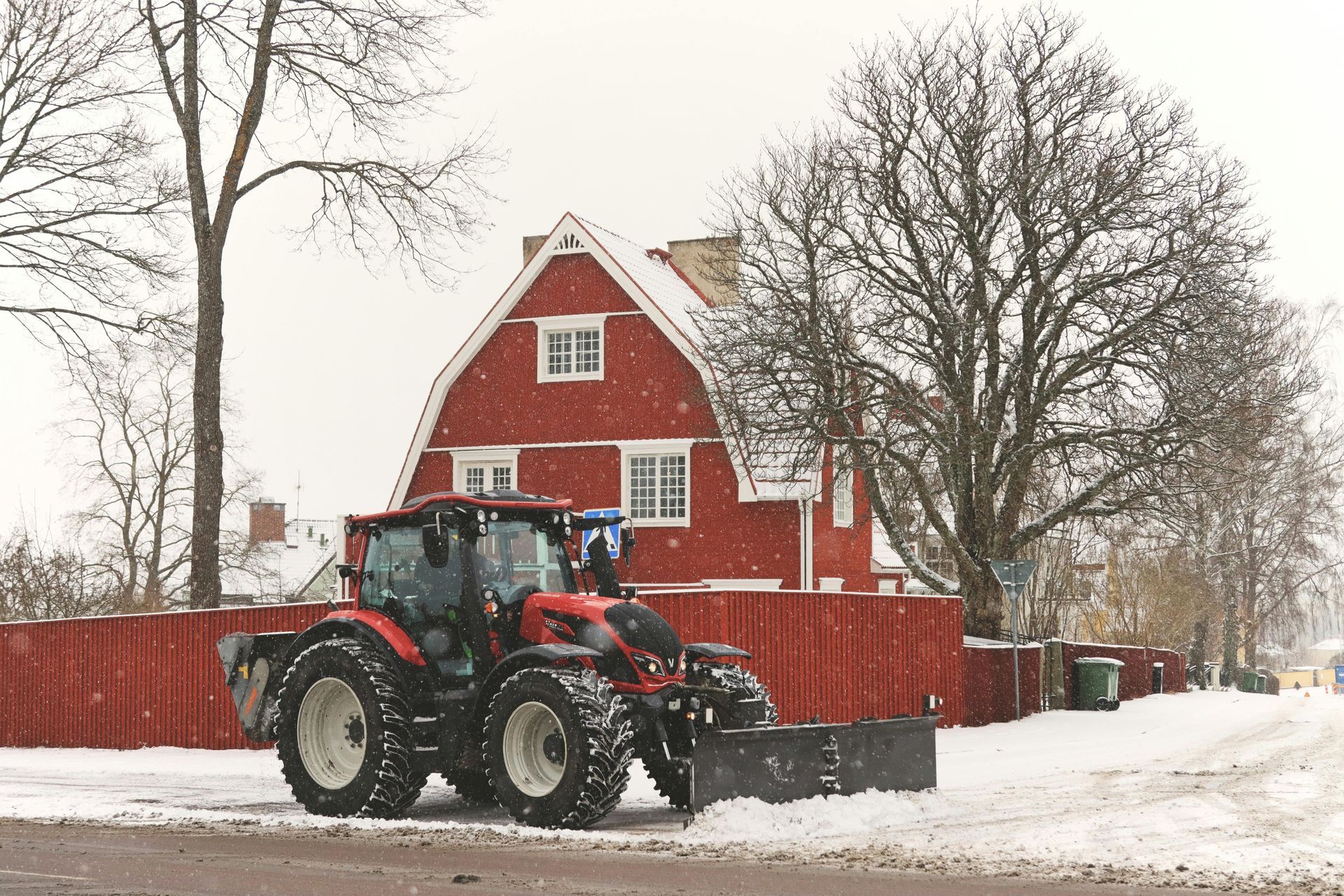 Snow Plowing in Belleville, MI