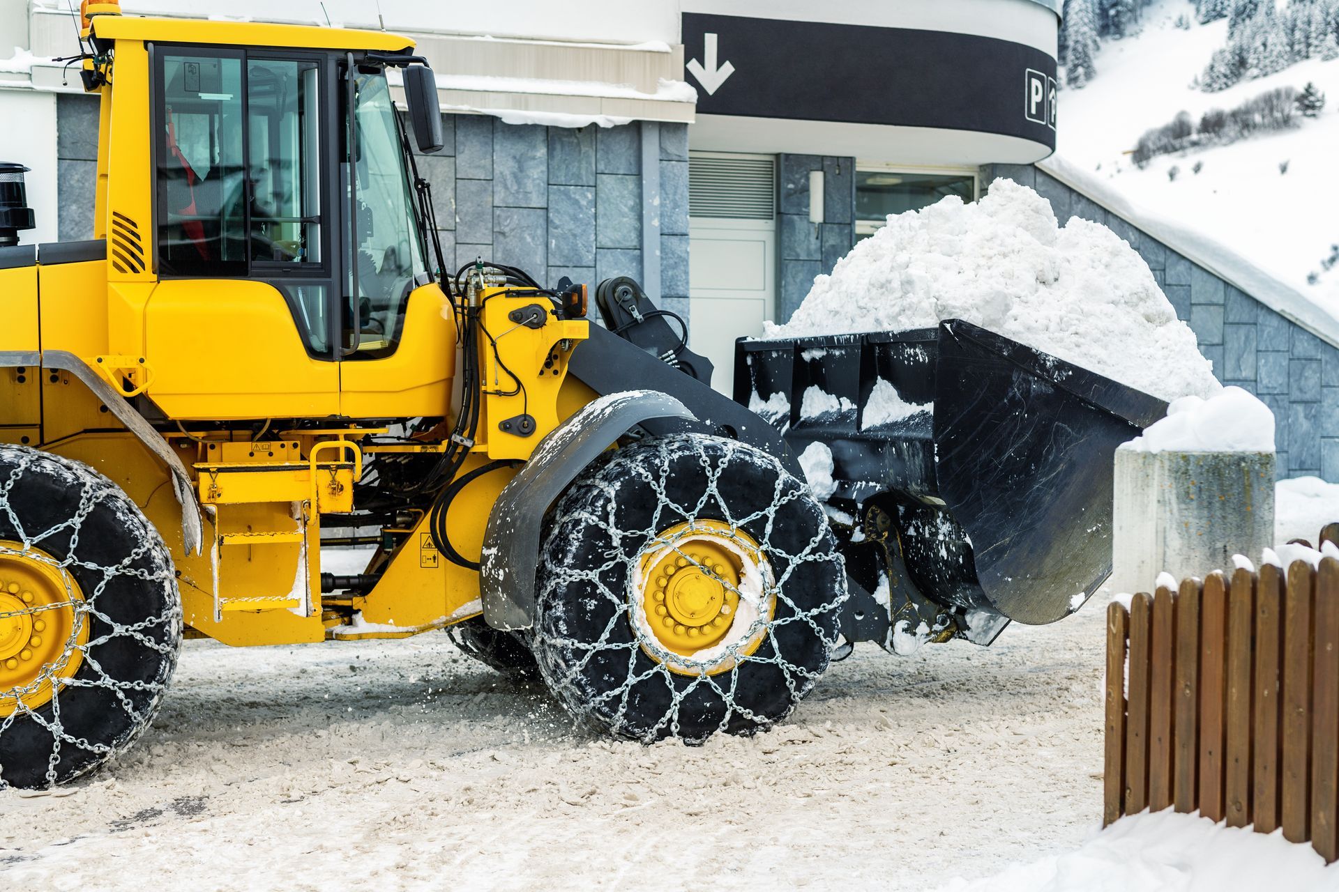 Professional snow removal in Belleville, MI