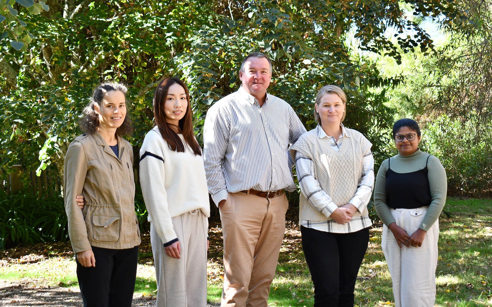 The team at Thomson Hay Landscape Architects