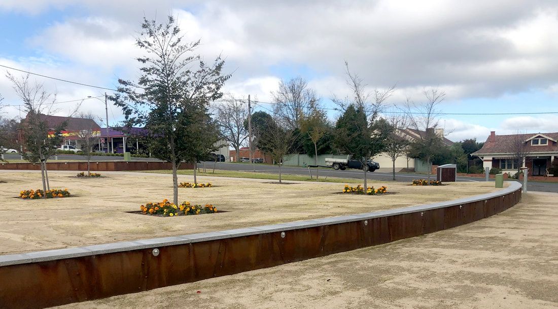 Thomson Hay Landscape Architects - Stawell Main Street Urban Space