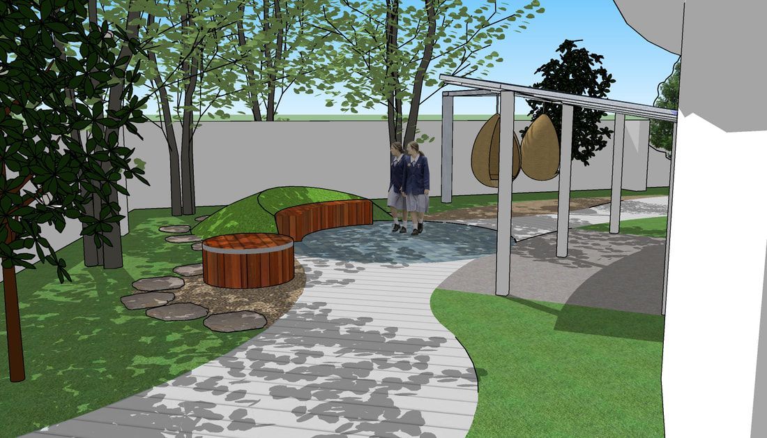 Thomson Hay Landscape Architects - Loreto Sensory Garden