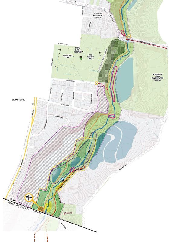 Thomson Hay Landscape Architects - Yarrowee River and Tributaries Masterplan