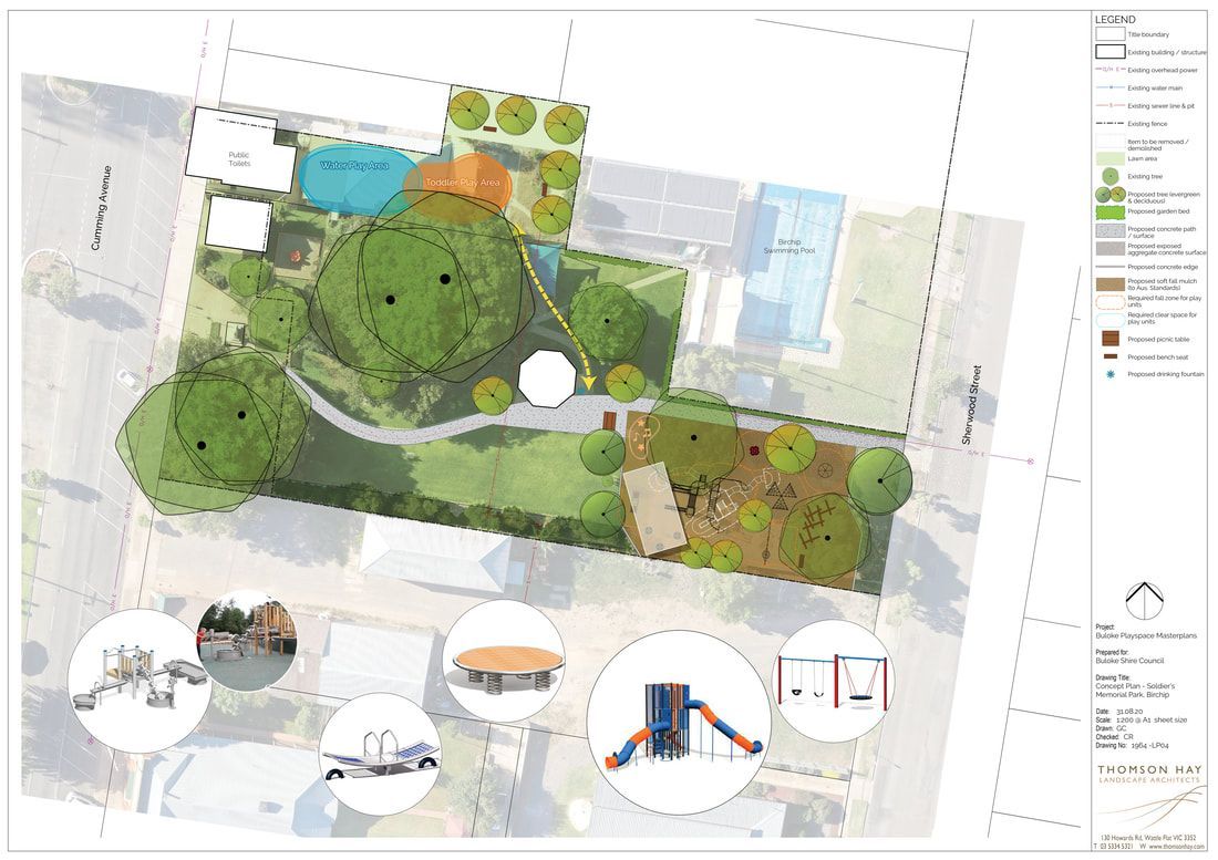 Thomson Hay Landscape Architects - Buloke Playspace Masterplans