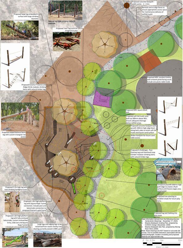 Thomson Hay Landscape Architects - Moama Soundshell Nature Playground