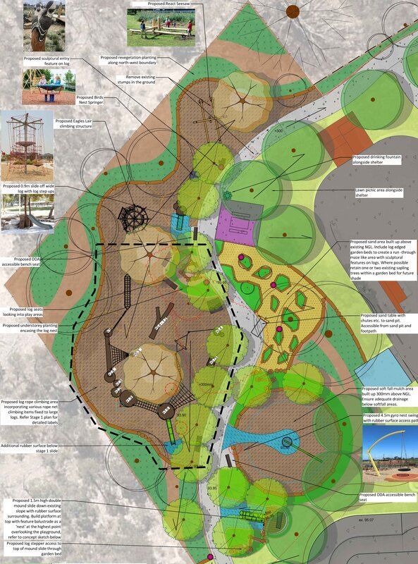 Thomson Hay Landscape Architects - Moama Soundshell Nature Playground