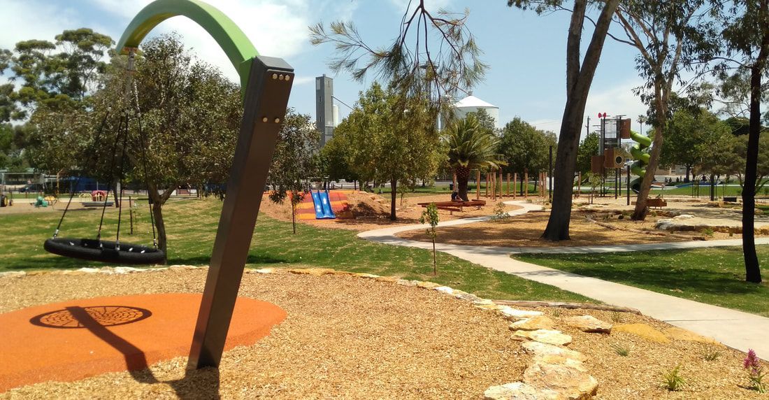 Thomson Hay Landscape Architecture Project - Swan Hill Riverside Adventure Playground