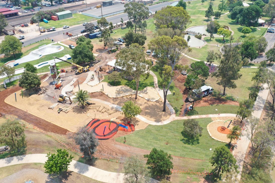 Thomson Hay Landscape Architecture Project - Swan Hill Riverside Adventure Playground